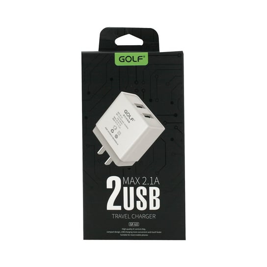Ładowarka sieciowa Golf U2 2USB/2A GOLF