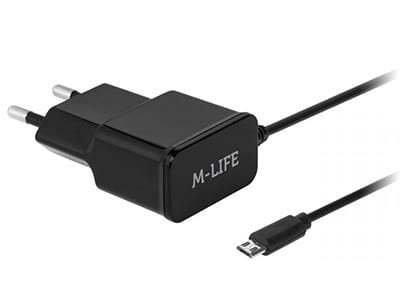 Ładowarka sieciowa micro USB 1000 mA M-LIFE ML0902 m-Life