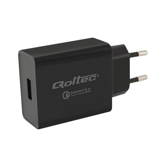 Ładowarka sieciowa QOLTEC, 3 A, USB Qoltec