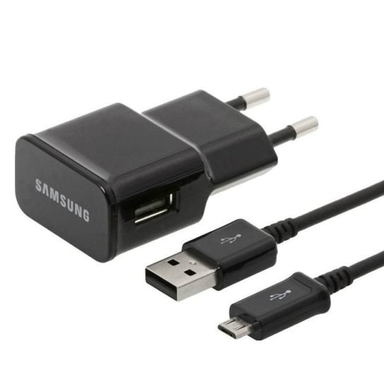 Ładowarka sieciowa Samsung 2A kabel Czarna Galaxy zakupytv.net