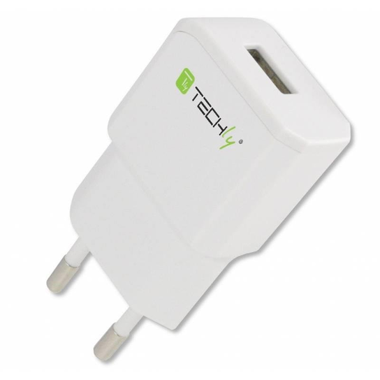 Ładowarka sieciowa TECHLY, 2,1 A, USB Techly