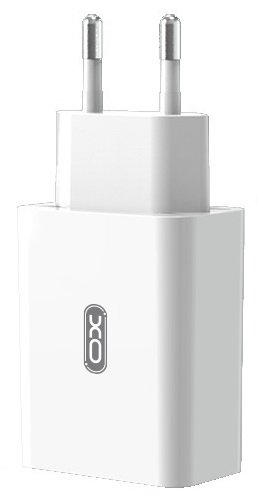 Ładowarka sieciowa XO L36 plus kabel micro, biała, USB, QC 3.0 XO
