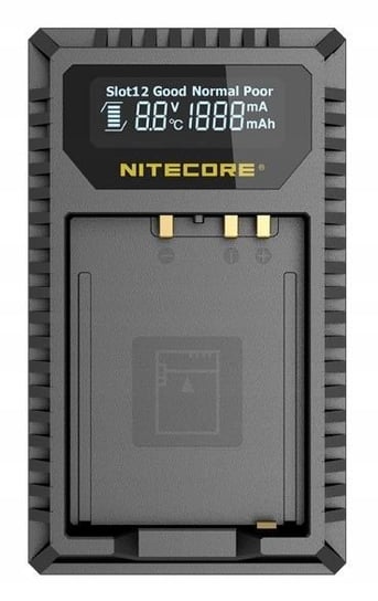Ładowarka Usb Na 2x Akumulator Fuji Fujifilm Np-w126 Np-w126s + Ekran Lcd / Nitecore / Fx1 Nitecore