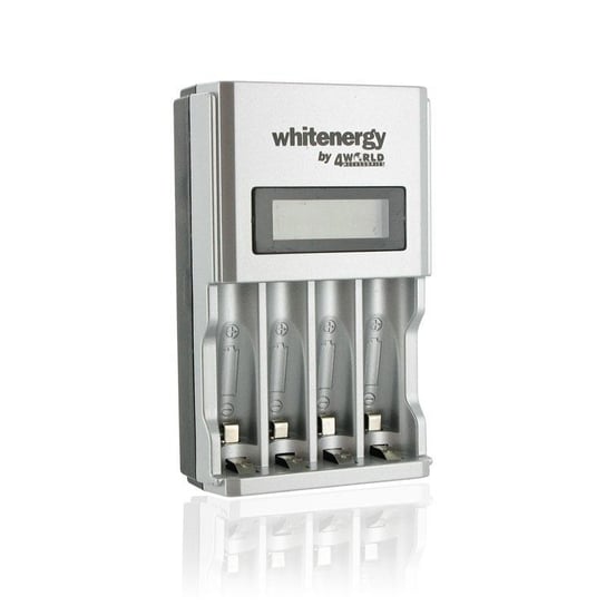 Ładowarka WHITENERGY, 4xAA/AAA, LCD, 1800 mA Whitenergy