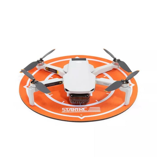 Lądowisko mata dla drona DJI Mavic Air Mini 25cm (Pomarańczowy) Startrc
