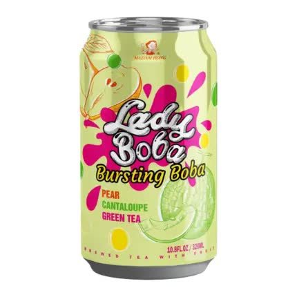 Lady Boba Bubble Tea Pear Melon 320ml Inna marka