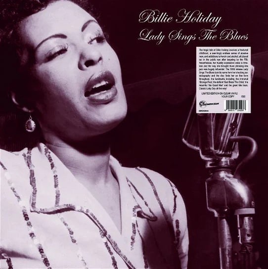 Lady Sings The Blues (Numbered) (Clear), płyta winylowa Holiday Billie