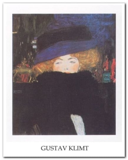 Lady With Hat plakat obraz 40x50cm Wizard+Genius