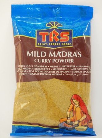 Łagodna mieszanka przypraw Madras Curry TRS 400g TRS