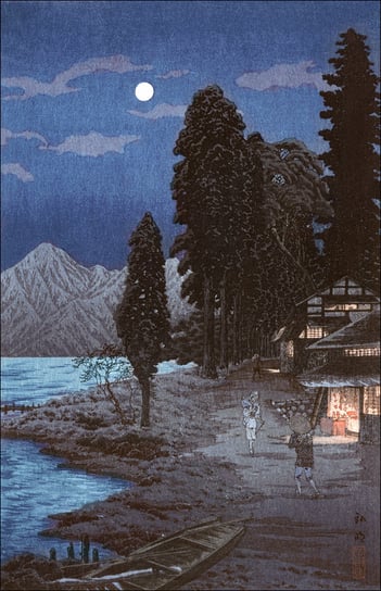 Lake Chūzenji, Hiroaki Takahashi - plakat 100x70 cm Galeria Plakatu