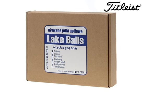Lakeballs Titleist Nxt, Używane Piłki Do Golfa, (24 Szt) Kat. A TITLEIST