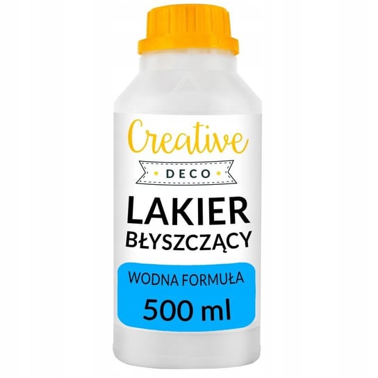 Lakier akrylowy bezbarwny błyszczący ochrona utrwalacz powierzchni 500ml Creative Deco
