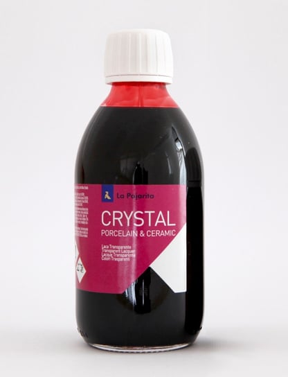 Lakier Crystal Glass 250 ml Czarny La Pajarita
