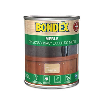 Lakier Do Mebli Połysk 0,25L Bondex Bondex