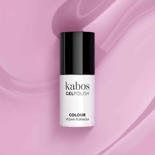 Lakier hybrydowy - Kabos GelPolish 007 Powder Pink 5ml KABOS