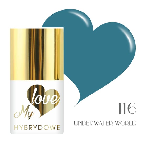 Lakier Hybrydowy Mylove UV/Led 116 Underwater World SUNFLOWER