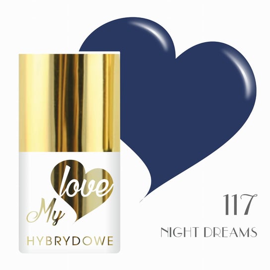 Lakier Hybrydowy Mylove UV/Led 117 Night Dreams SUNFLOWER