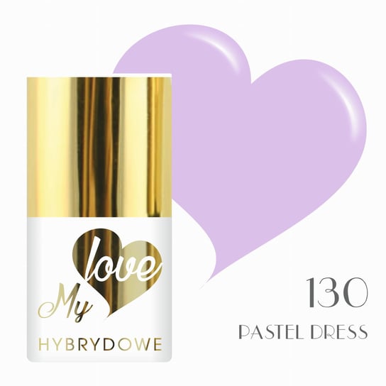 Lakier Hybrydowy Mylove UV/Led 130 Pastel Dress SUNFLOWER