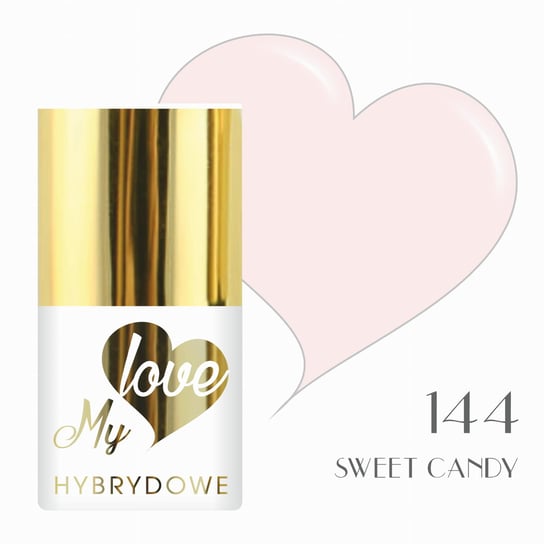 Lakier Hybrydowy Mylove UV/Led 144 Sweet Candy SUNFLOWER