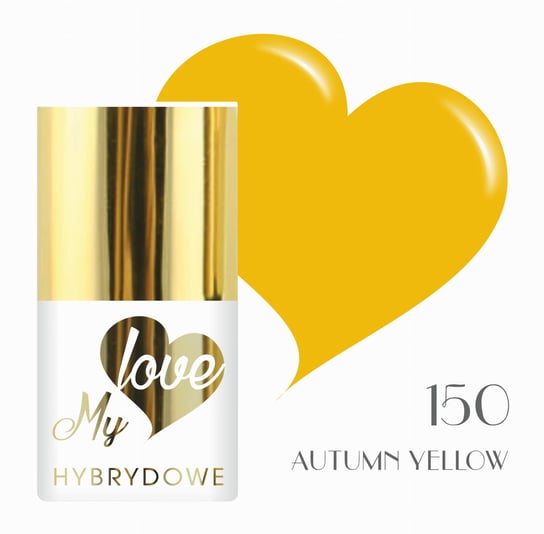 Lakier Hybrydowy Mylove UV/Led 150 Autumn Yellow SUNFLOWER