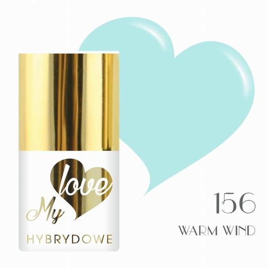 Lakier Hybrydowy Mylove UV/Led 156 Warm Wind SUNFLOWER