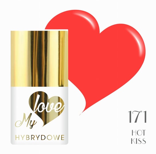 Lakier Hybrydowy Mylove UV/Led 171 Hot Kiss SUNFLOWER