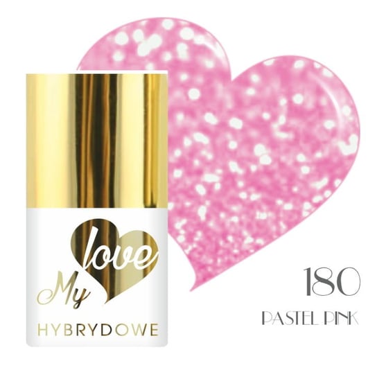 Lakier Hybrydowy Mylove UV/Led 180 Pastel Pink SUNFLOWER