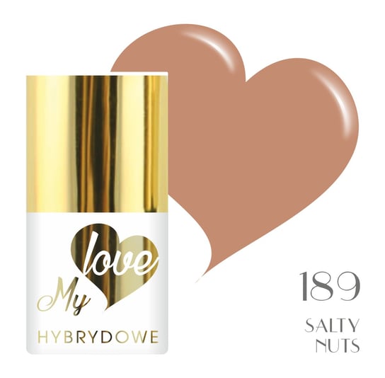 Lakier Hybrydowy Mylove UV/Led -  189 Salty Nuts SUNFLOWER