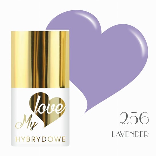 Lakier Hybrydowy Mylove UV/Led 256 Lavender SUNFLOWER