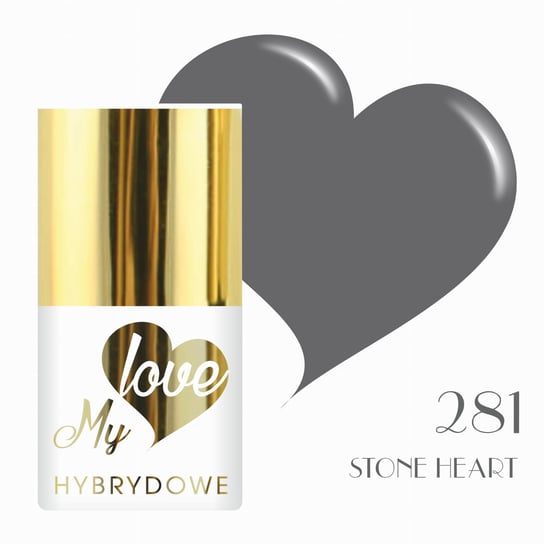 Lakier Hybrydowy Mylove UV/Led 281 Stone Heart SUNFLOWER