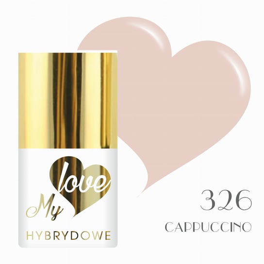 Lakier Hybrydowy Mylove UV/Led 326 Cappuccino SUNFLOWER