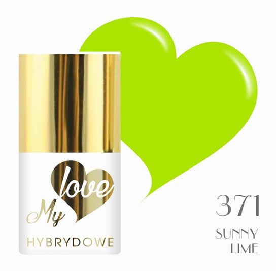 Lakier Hybrydowy Mylove UV/Led 371 Sunny Lime SUNFLOWER