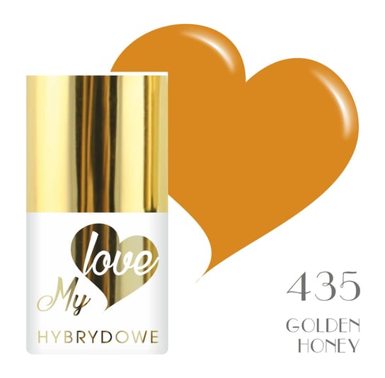 Lakier Hybrydowy Mylove UV/Led - 435 Golden Honey SUNFLOWER