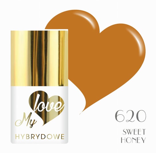 Lakier Hybrydowy Mylove UV/Led - 620 Sweet Honey SUNFLOWER