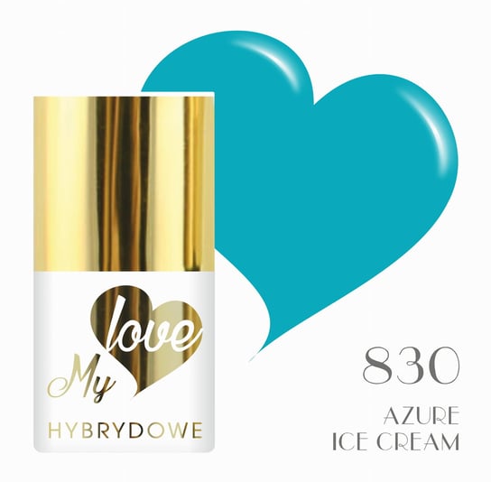 Lakier Hybrydowy Mylove UV/Led 830 Azure Ice Cream SUNFLOWER