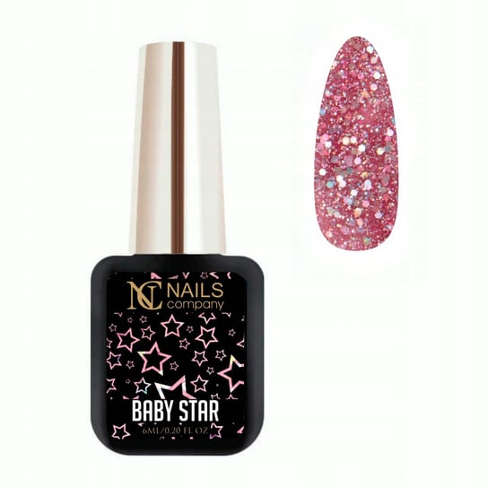 Lakier hybrydowy NC Nails Baby Star 6ml Inna marka