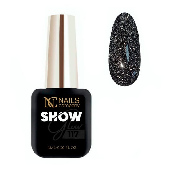 Lakier hybrydowy NC Nails Show Glow 117 6ml Inna marka