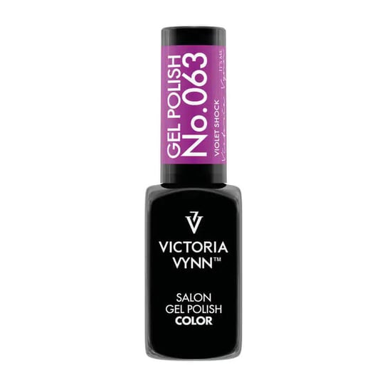 Lakier hybrydowy Victoria Vynn 063 Violet Shock, 8 ml Victoria Vynn