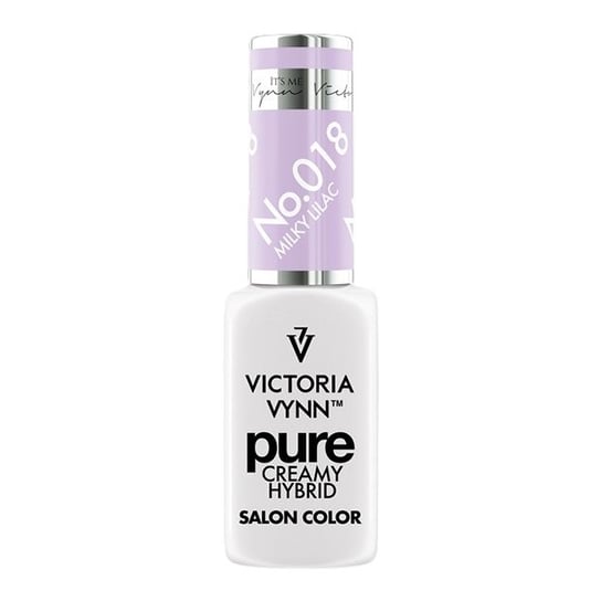 Lakier hybrydowy Victoria Vynn Pure Creamy Hybrid 018 Milky Lilac, 8 ml Victoria Vynn