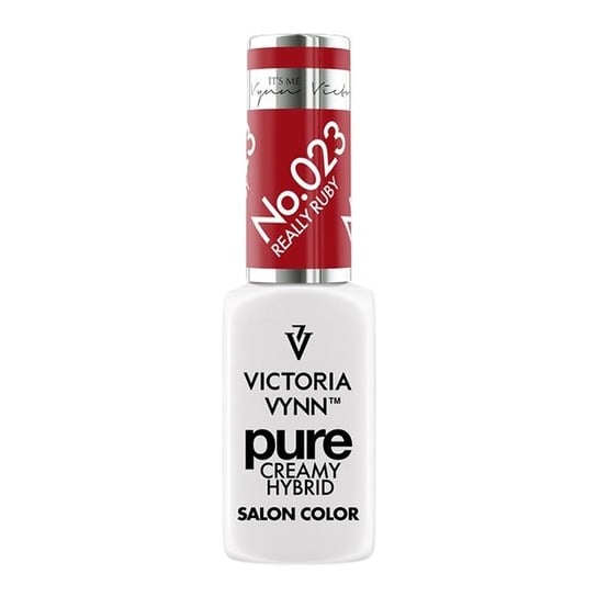 Lakier hybrydowy Victoria Vynn Pure Creamy Hybrid 023 Really Ruby, 8 ml Victoria Vynn