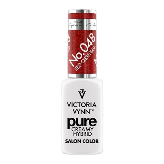 Lakier hybrydowy Victoria Vynn Pure Creamy Hybrid 048 Red Obsessed, 8 ml Victoria Vynn