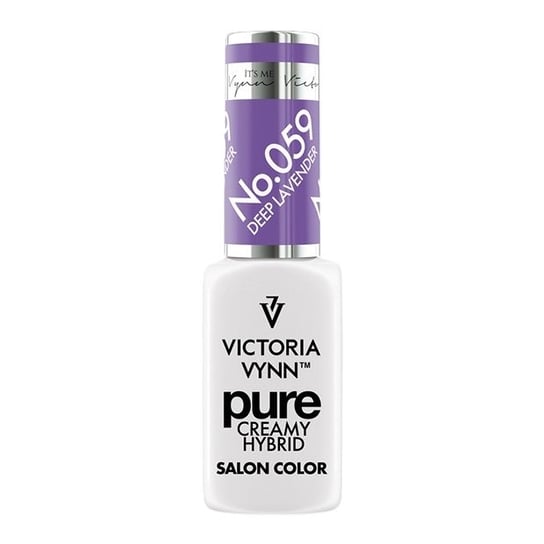 Lakier hybrydowy Victoria Vynn Pure Creamy Hybrid 059 Deep Lavender, 8 ml Victoria Vynn