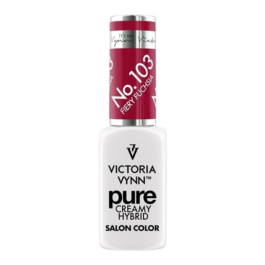 Lakier hybrydowy Victoria Vynn Pure Creamy Hybrid 103 Fiery Fuchsia, 8 ml Victoria Vynn