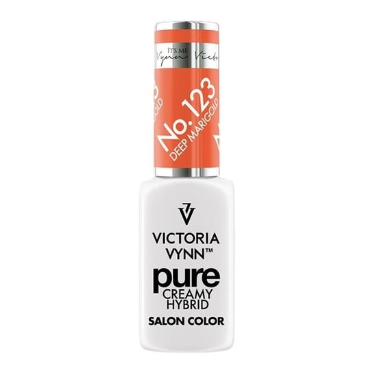 Lakier hybrydowy Victoria Vynn Pure Creamy Hybrid 123 Deep Marigold, 8 ml Victoria Vynn