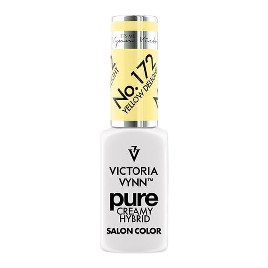 Lakier hybrydowy Victoria Vynn Pure Creamy Hybrid 172 Yellow Delight, 8 ml Victoria Vynn