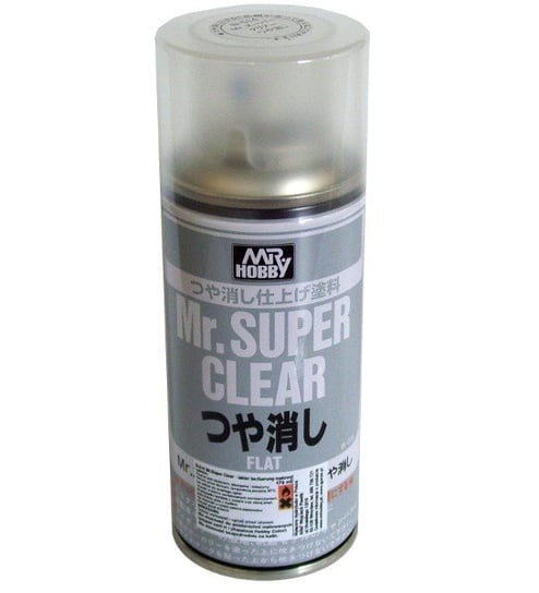 Lakier matowy Mr. Super Clear Flat Spray, 170 ml MR.Hobby