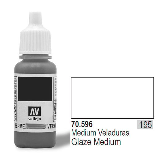 Lakier nr 195 Glaze Medium, 17 ml Vallejo