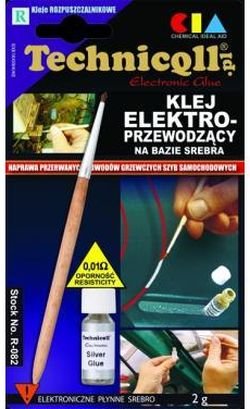 Lakier Przewodzący Naprawa Ogrzewania Szyby Tylnej Technicqll