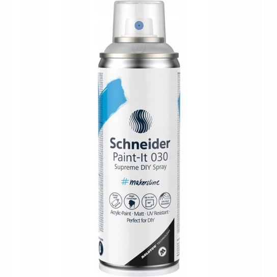 Lakier w sprayu DIY Paint-It 030 200ml srebrny Schneider