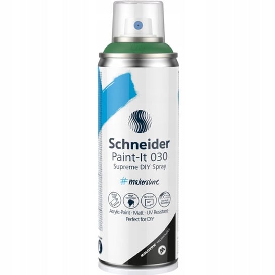 Lakier w sprayu DIY Paint-It 030 200ml zielony Schneider